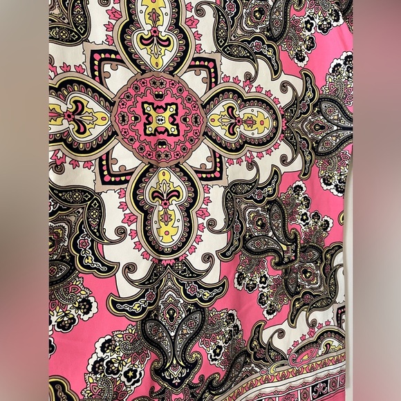 Charter Club Elegant Patterned 3/4 Sleeve Blouse Women’s Petite Small - Picture 5 of 14